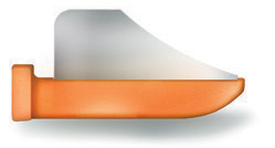 Kliny Fender Wedge - Rozmiar S,  pomarańczowe - op.36 szt.